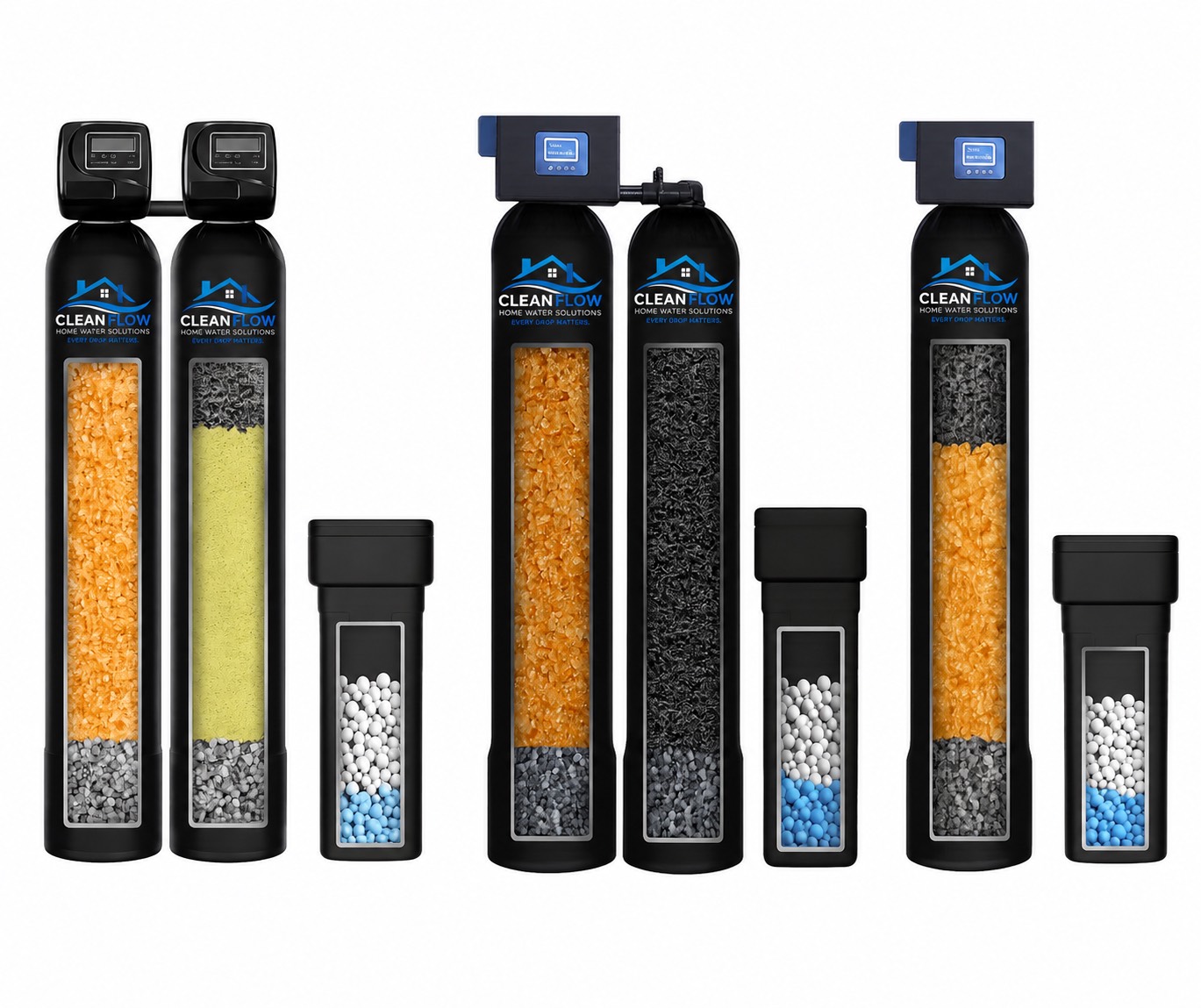 Clean Flow water softener and filtration systems